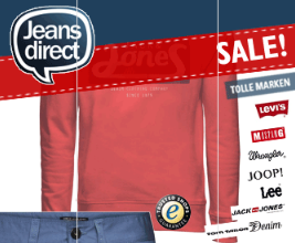Jeans direct Sale, tolle Schnäppchen für Männer & Frauen